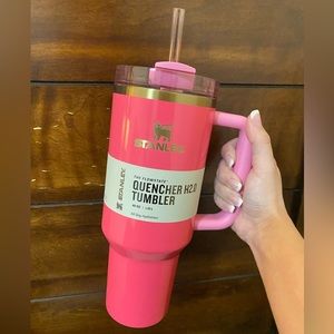 Limited Edition 40oz Stanley Tumbler - Pink Parade
